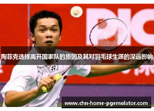 陶菲克选择离开国家队的原因及其对羽毛球生涯的深远影响 陶菲克选择离开国家队的原因及其对羽毛球生涯的深远影响
